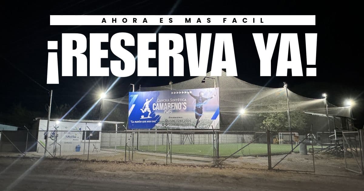 ¡Reserva Ya! Cancha Camarenos